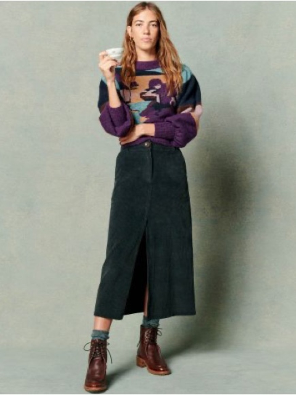 Sessún Janello Skirt-Corduroy